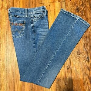 Wrangler Slim Fit Jeans Girls 14 slim Rodeos, Barrel Racing, Cowgirl Western